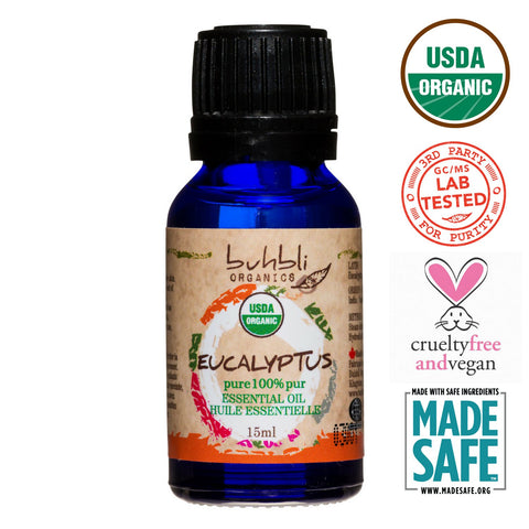 Organic Eucalyptus Essential Oil (15ml)