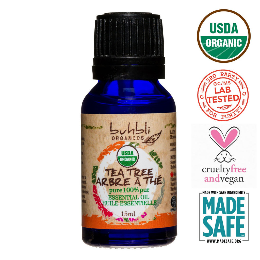 Organic Tea Tree Essential Oil (15ml)