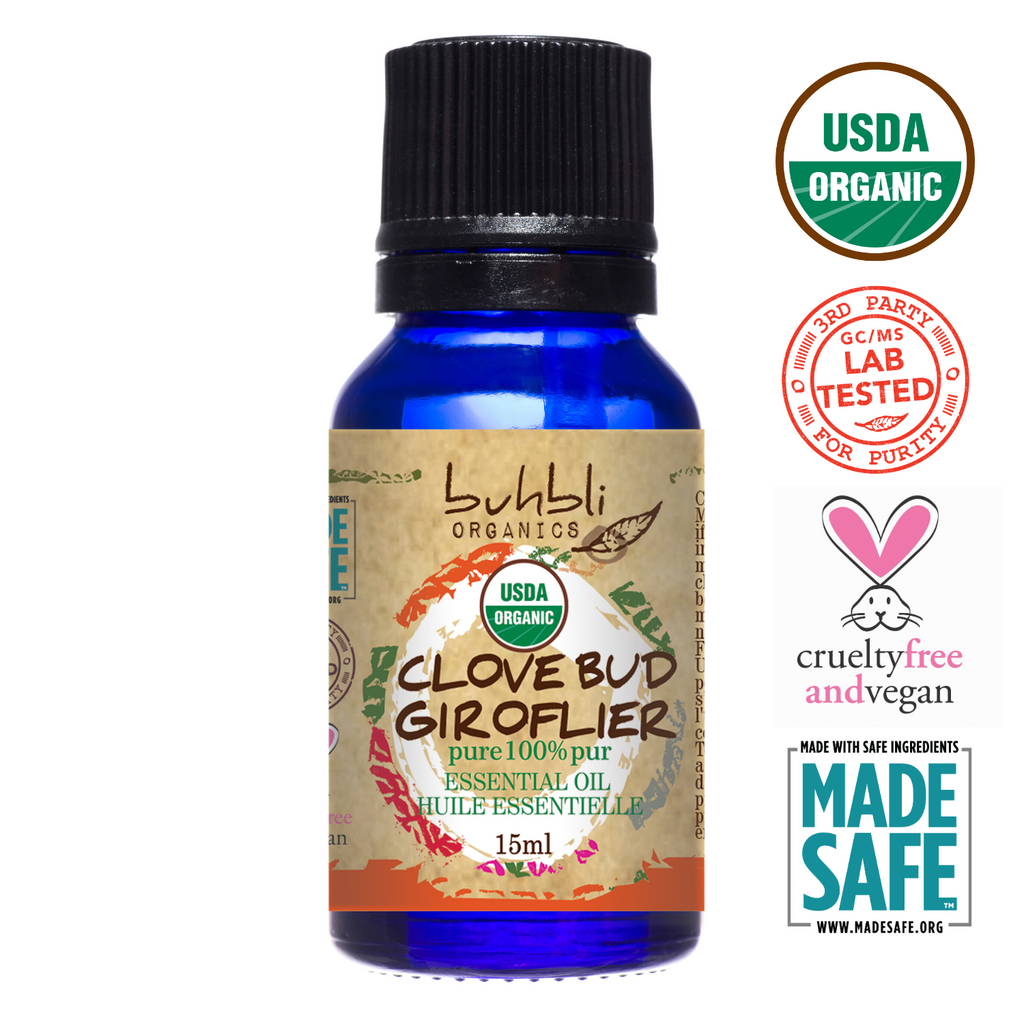 Organic Clove Bud Essential Oil (15ml)
