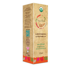 Organic Lemongrass Essential Oil (15ml)