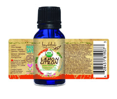 Organic Lemon Essential Oil (15ml)